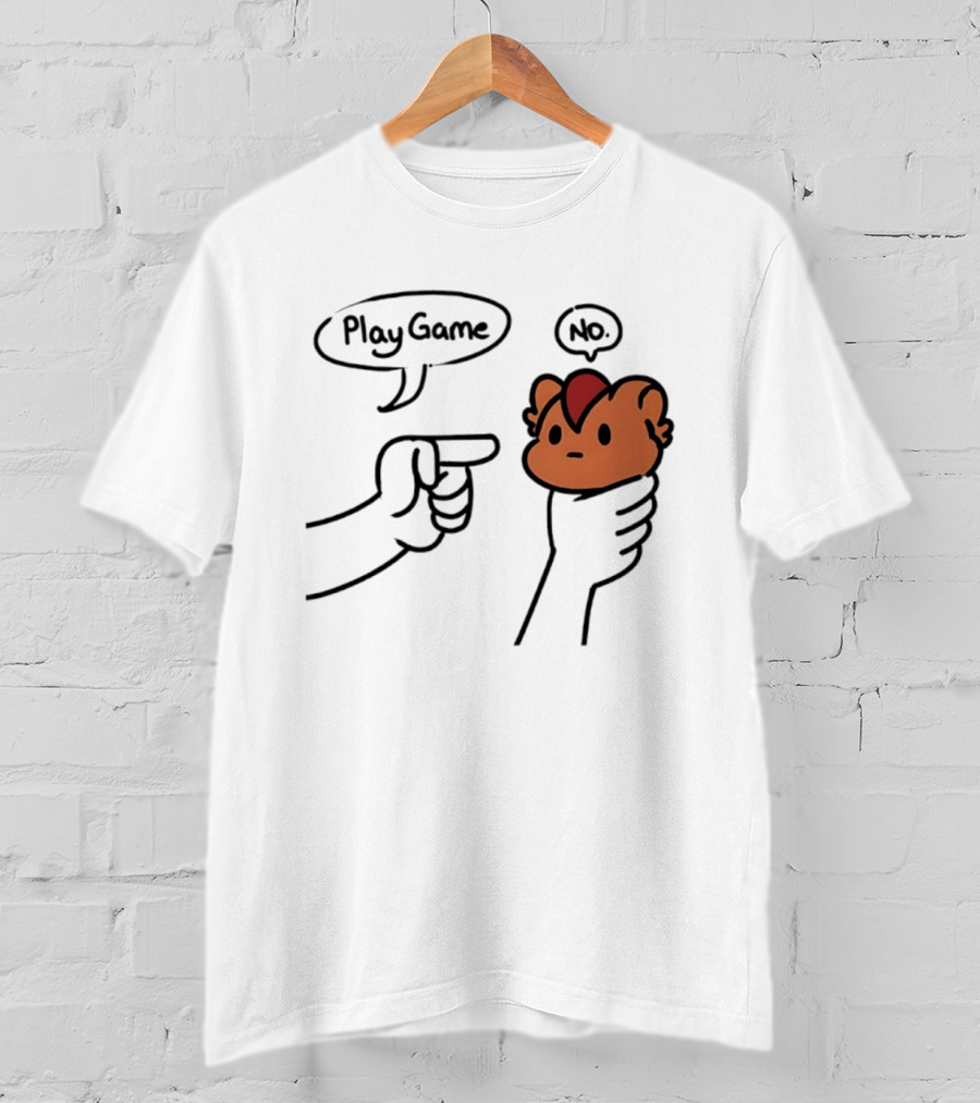 Jyggy Play Game No Gesture Meme Humor T-Shirt