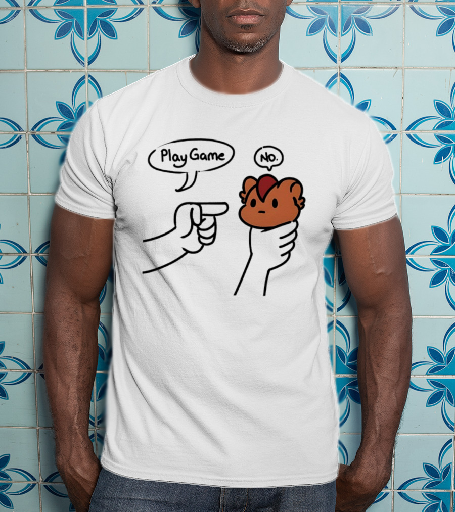 Jyggy Play Game No Gesture Meme Humor T-Shirt