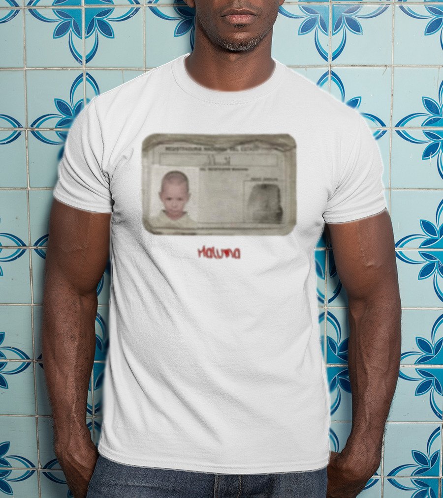 Maluma I.D. Card Rectangular Image Childhood Picture T-Shirt