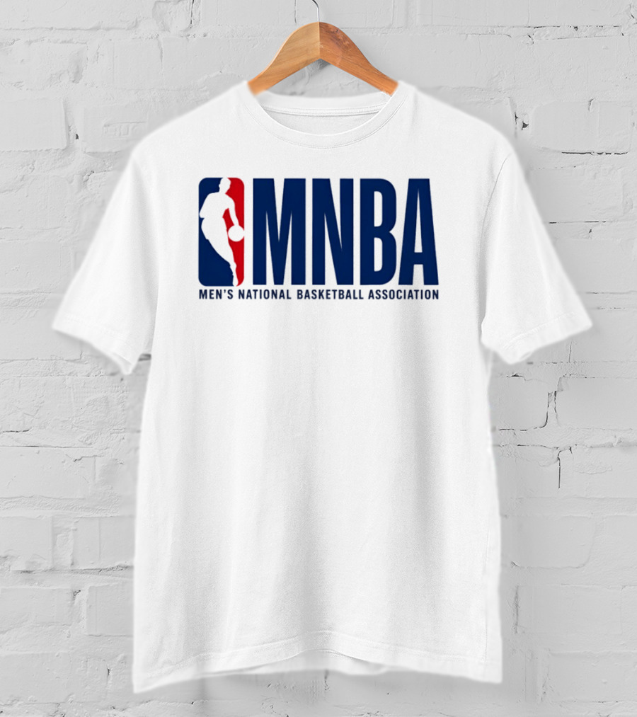 MNBA Men's National Basketball Association Bold Sportswear T-Shirt