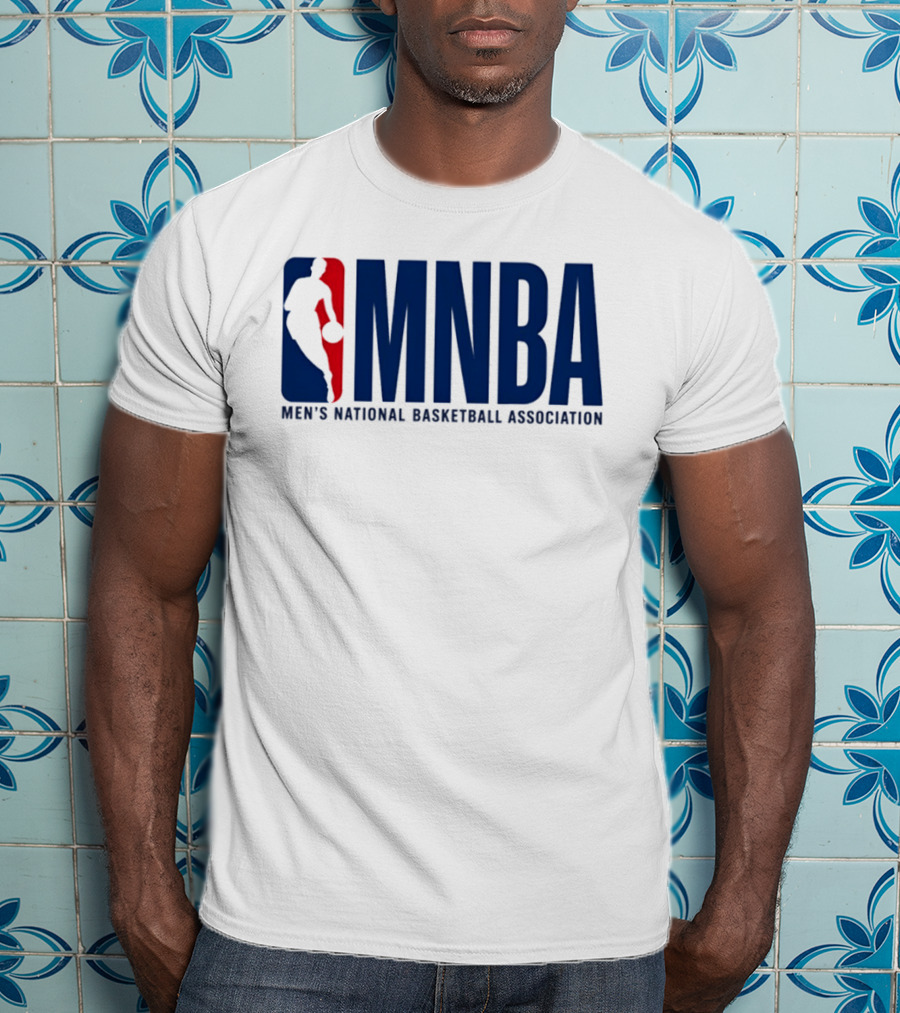 MNBA Men's National Basketball Association Bold Sportswear T-Shirt