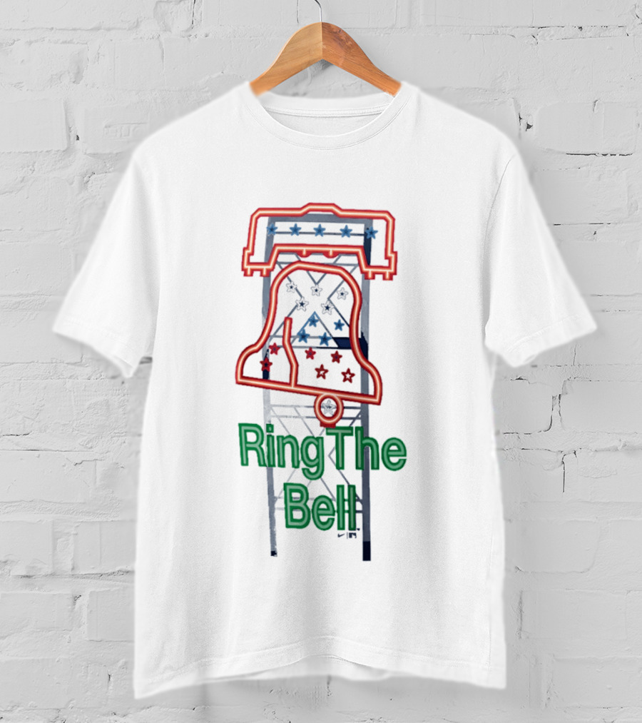 Philadelphia Phillies Ring The Bell Liberty Stars T-Shirt