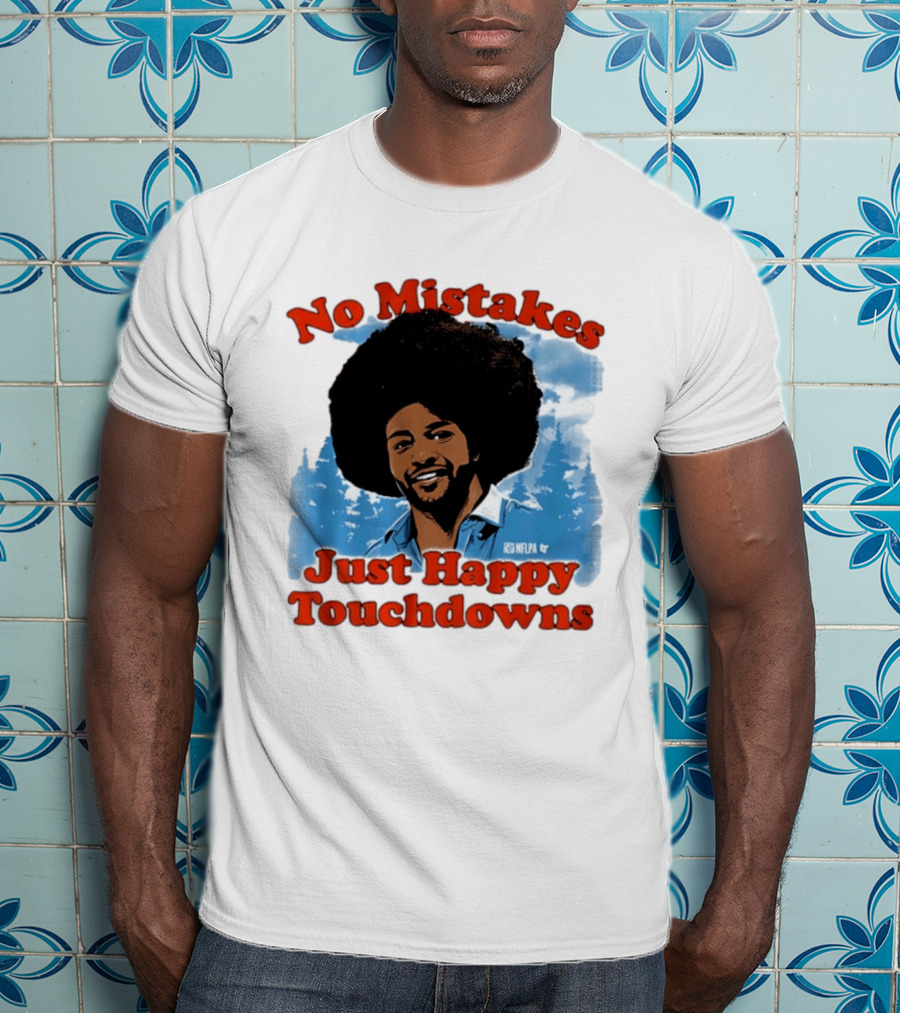 Rome Odunze No Mistakes Just Happy Little Touchdowns NFLPA T-Shirt