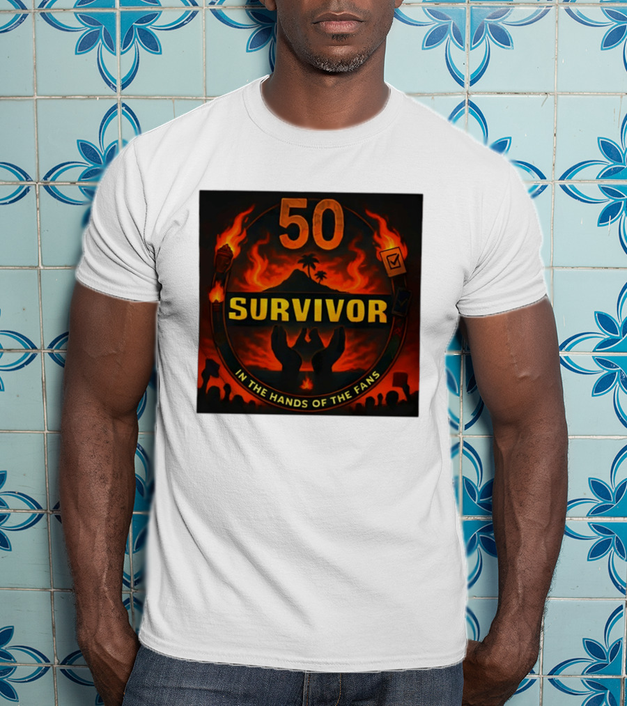 Survivor 50 Season Outwit Outplay Outlast In The Hands Of The Fans T-Shirt