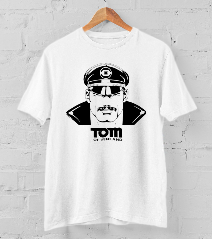 Tom Of Finland Leather Dude Gay Leathermen Queer LGBT T-Shirt