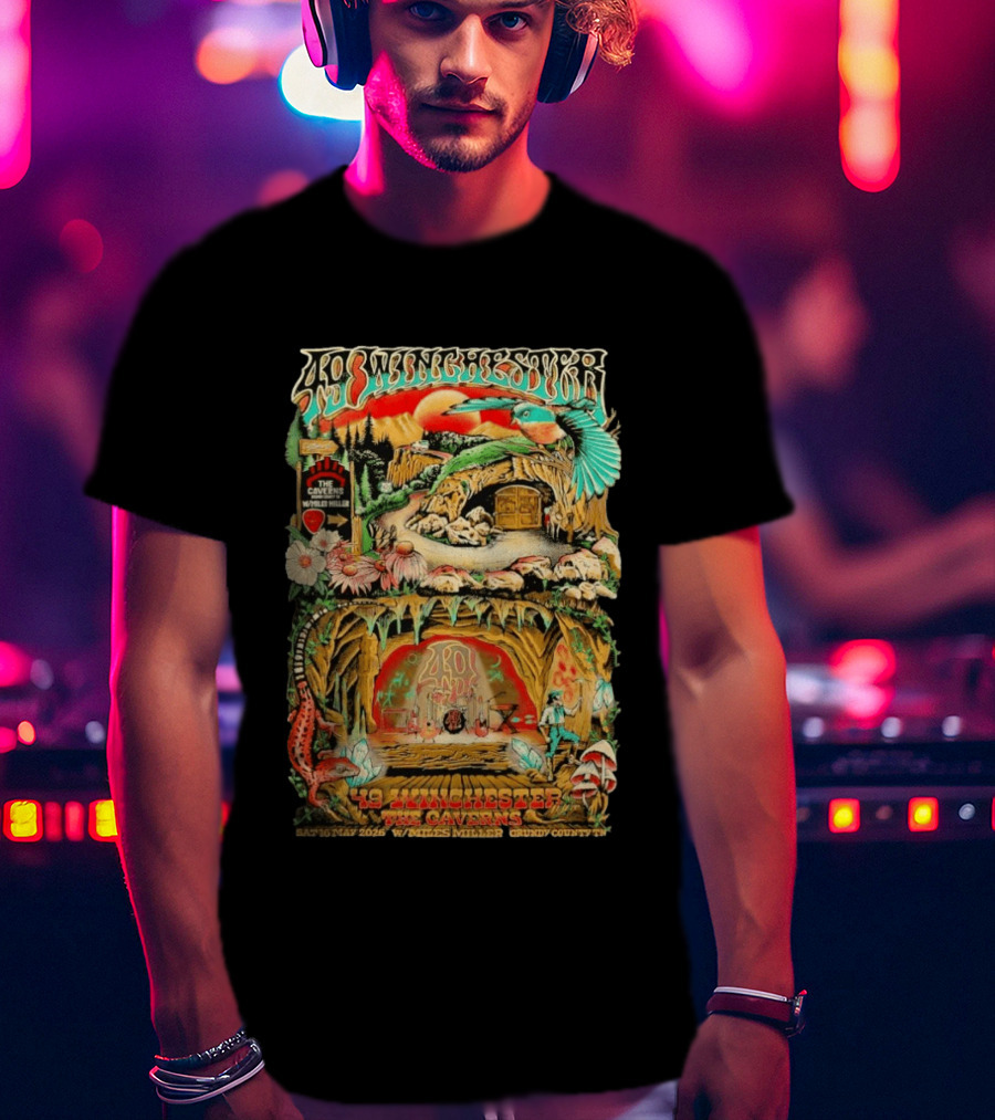 49 Winchester Live May 15 16 2026 The Caverns Pelham TN Event T-Shirt