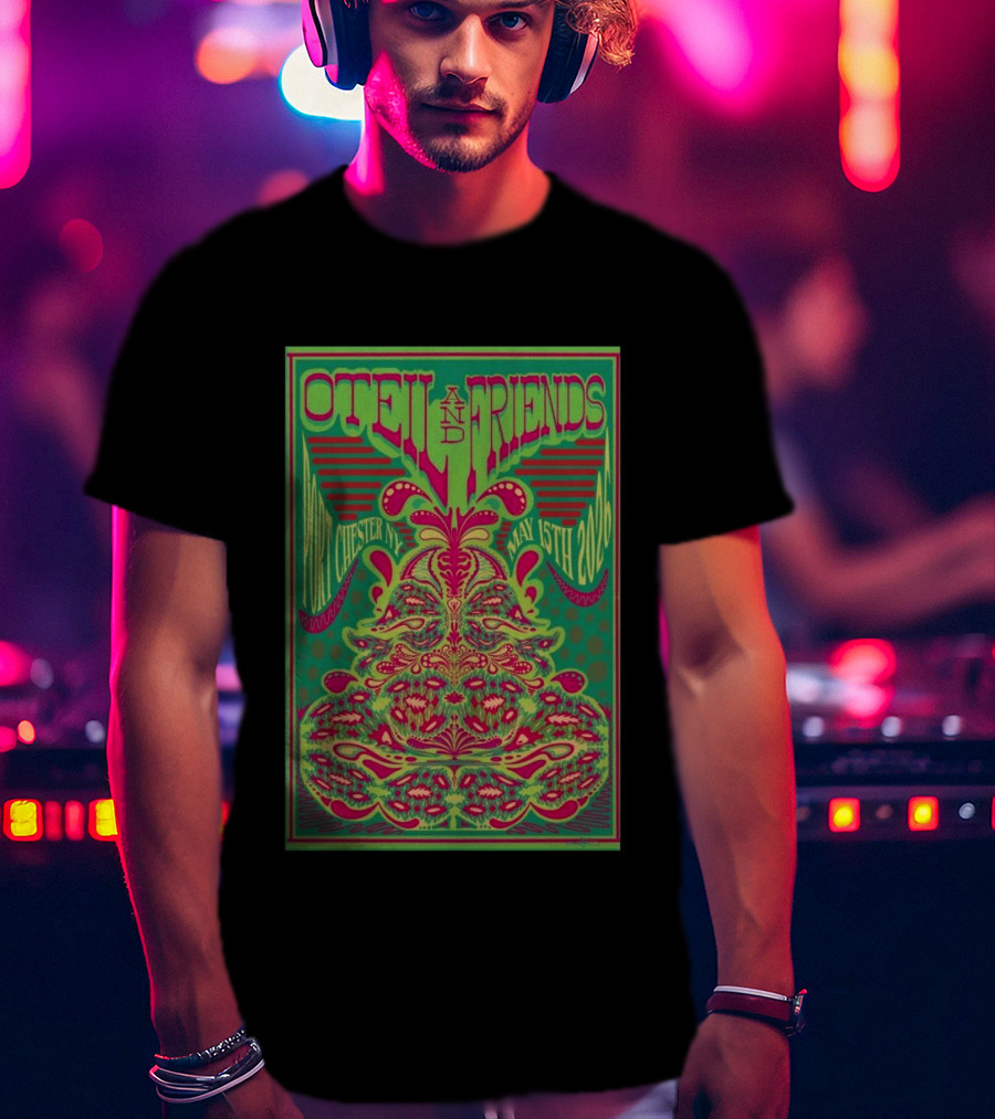 Oteil And Friends Psychedelic May 15 2026 Port Chester NY T-Shirt