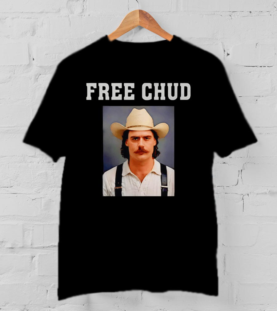 Free Chud Cowboy Hat Dalton Eatherly T-Shirt