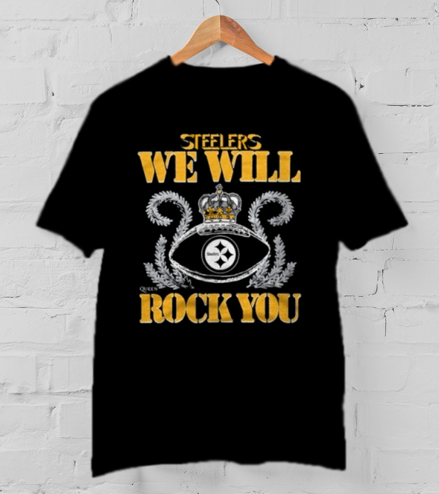 Steelers We Will Rock You 2026 Schedule Queen T-Shirt