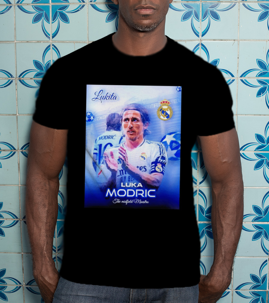 Real Madrid Luka Modric Midfield Maestro Lukita T-Shirt