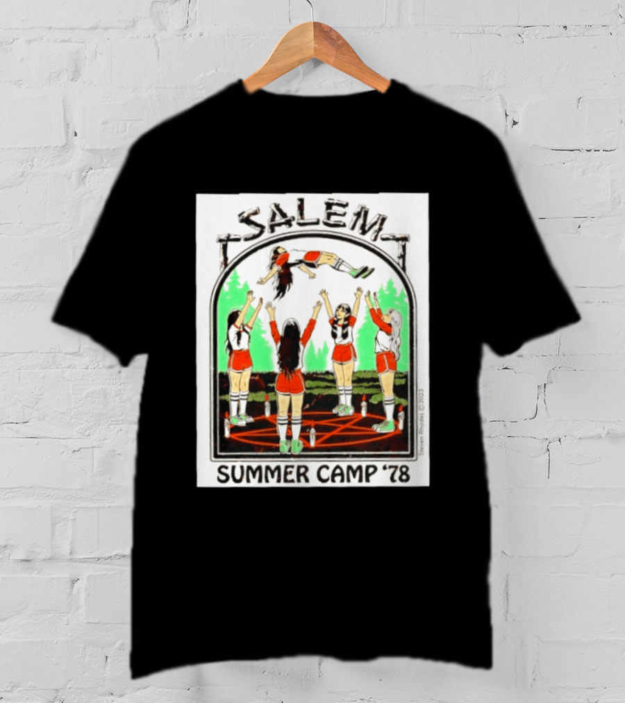 Salem Summer Camp '78 Ritual With Girls In Red And White Outfits T-Shirt