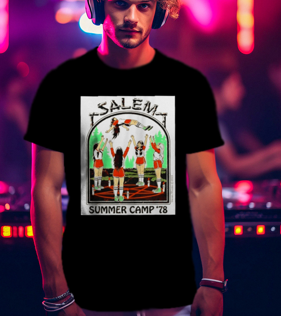Salem Summer Camp '78 Ritual With Girls In Red And White Outfits T-Shirt