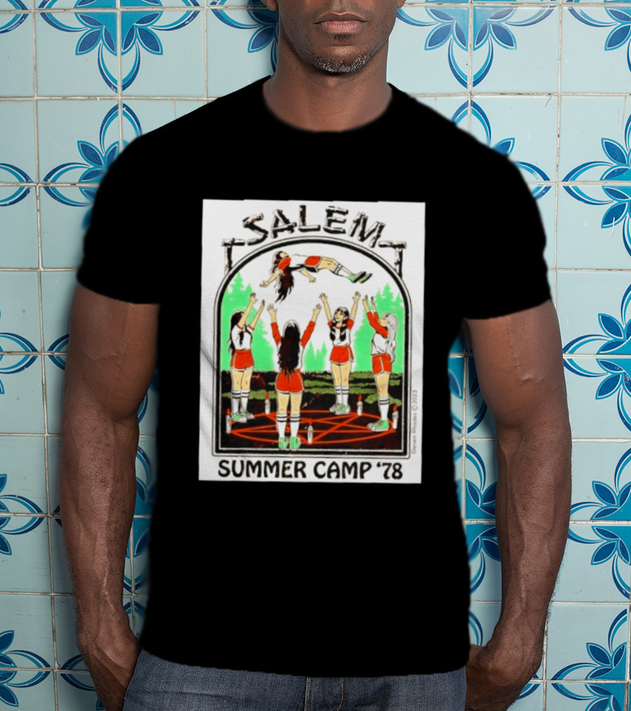 Salem Summer Camp '78 Ritual With Girls In Red And White Outfits T-Shirt