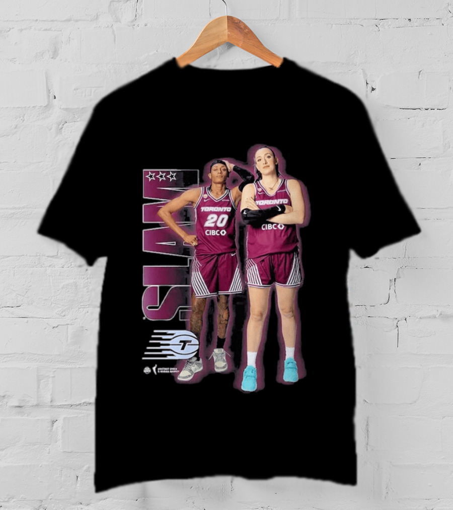 Slam 262 Toronto Marina Mabrey Brittney Sykes Remix Heavy T-Shirt