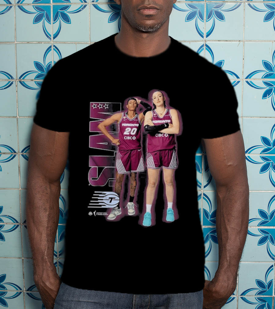 Slam 262 Toronto Marina Mabrey Brittney Sykes Remix Heavy T-Shirt