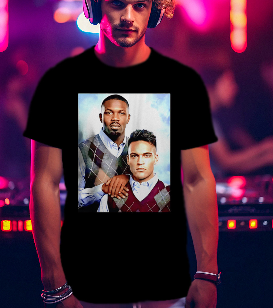 Marcus Thuram Lautaro Martinez Step Brothers Inter Milan T-Shirt