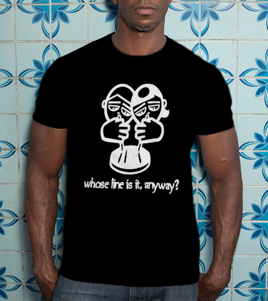 Whose Line Is It Anyway McGee Masked Duo T-Shirt