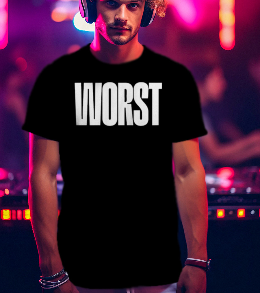 Mercha Worst Wht T-Shirt