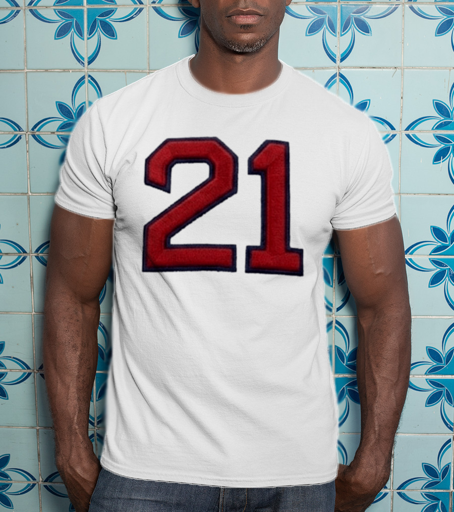 2026 Roger Clemens Boston No. 21 Hat Red 21 Embroidery T-Shirt