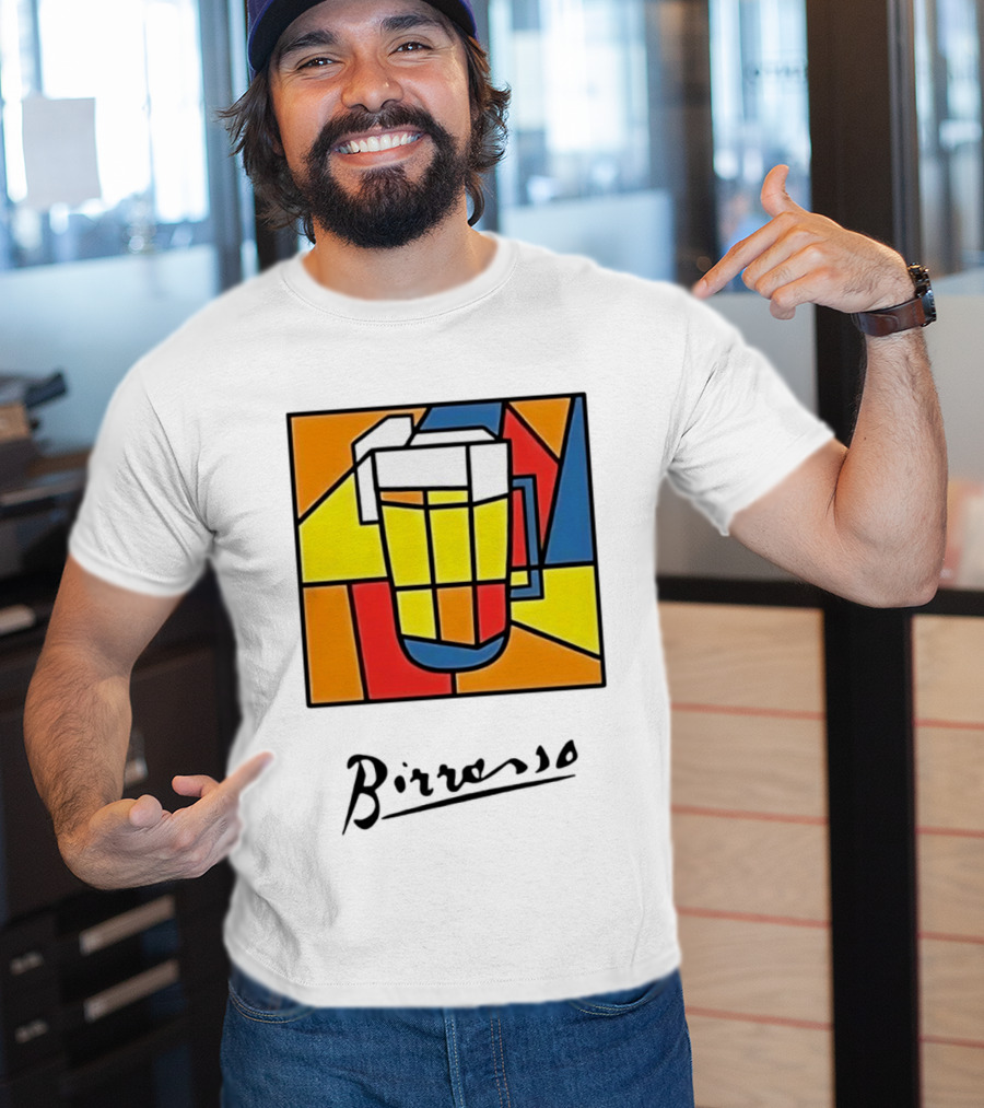 Birresso Beer Abstract Colorful Geometry T-Shirt
