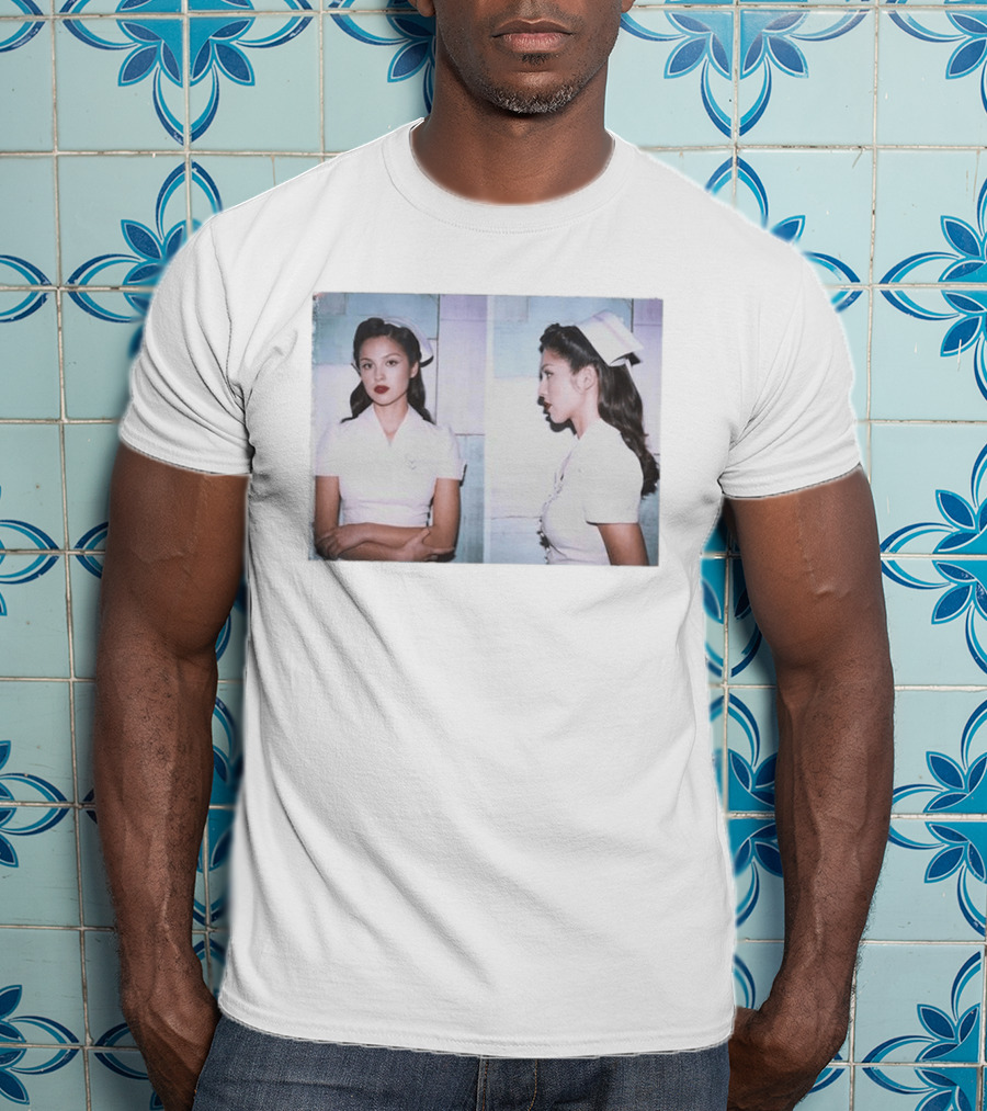 Olivia Rodrigo The Cure Photo Nurse Outfit Vintage Aesthetic T-Shirt