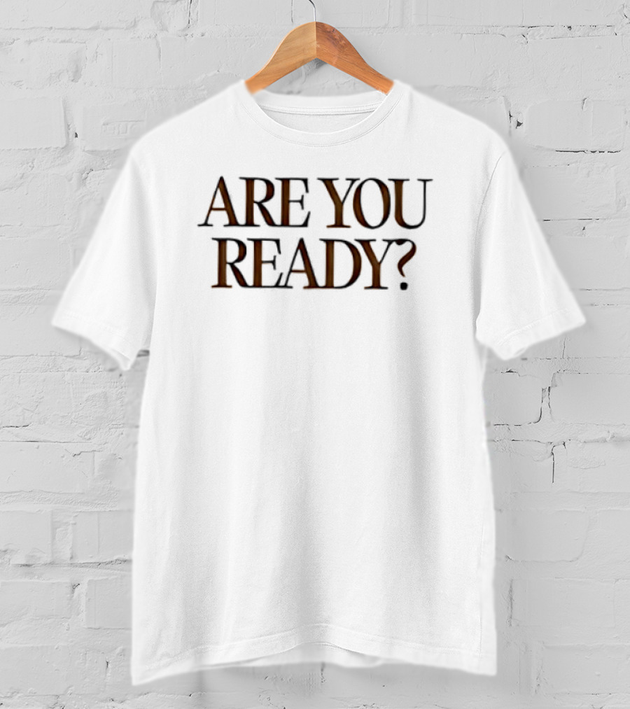 Jesus Is Coming Back Soon Are You Ready Message T-Shirt