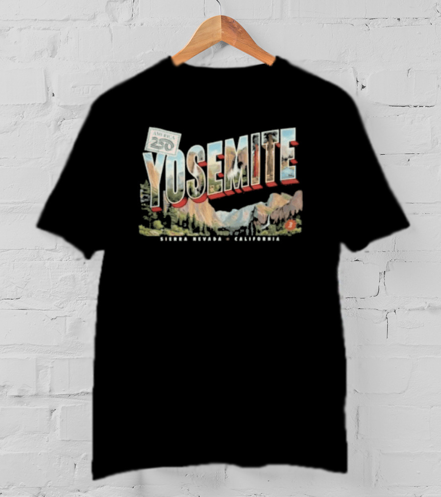 Yosemite Scenic Wonders America's National Parks Richer Nevada California T-Shirt