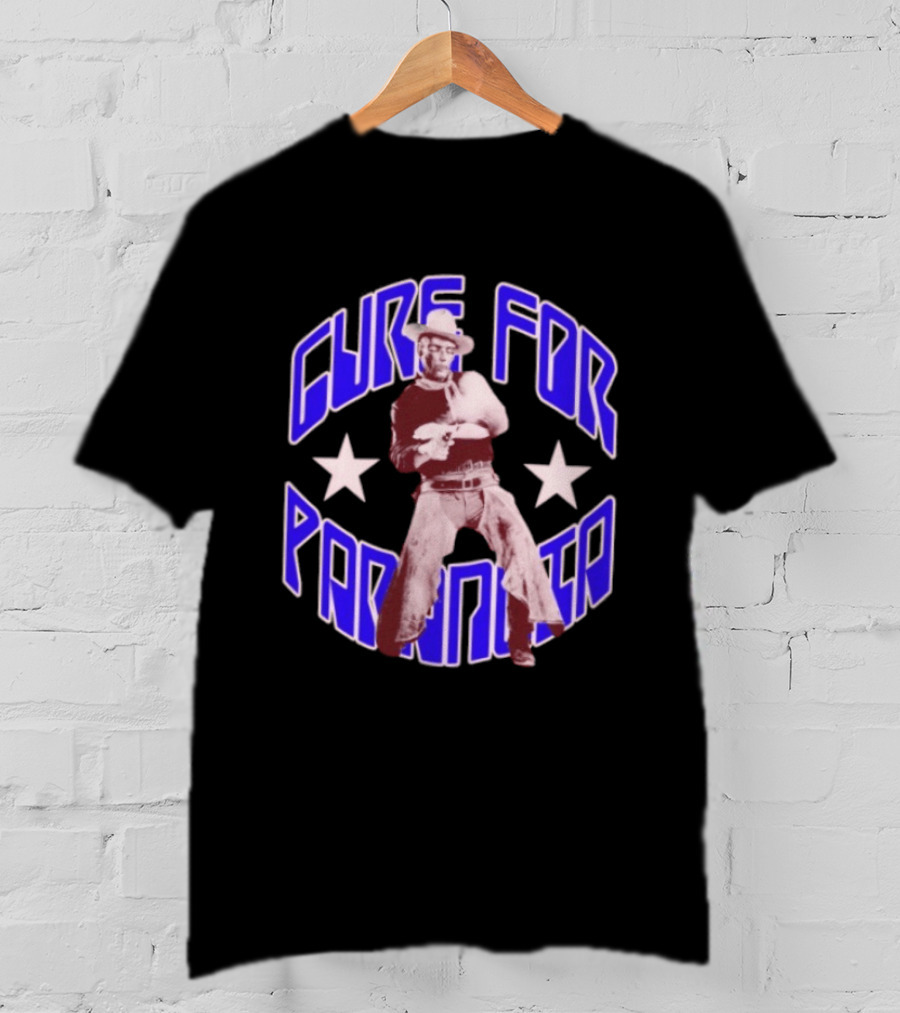 Cure For Paranoia Cowboy With Stars T-Shirt