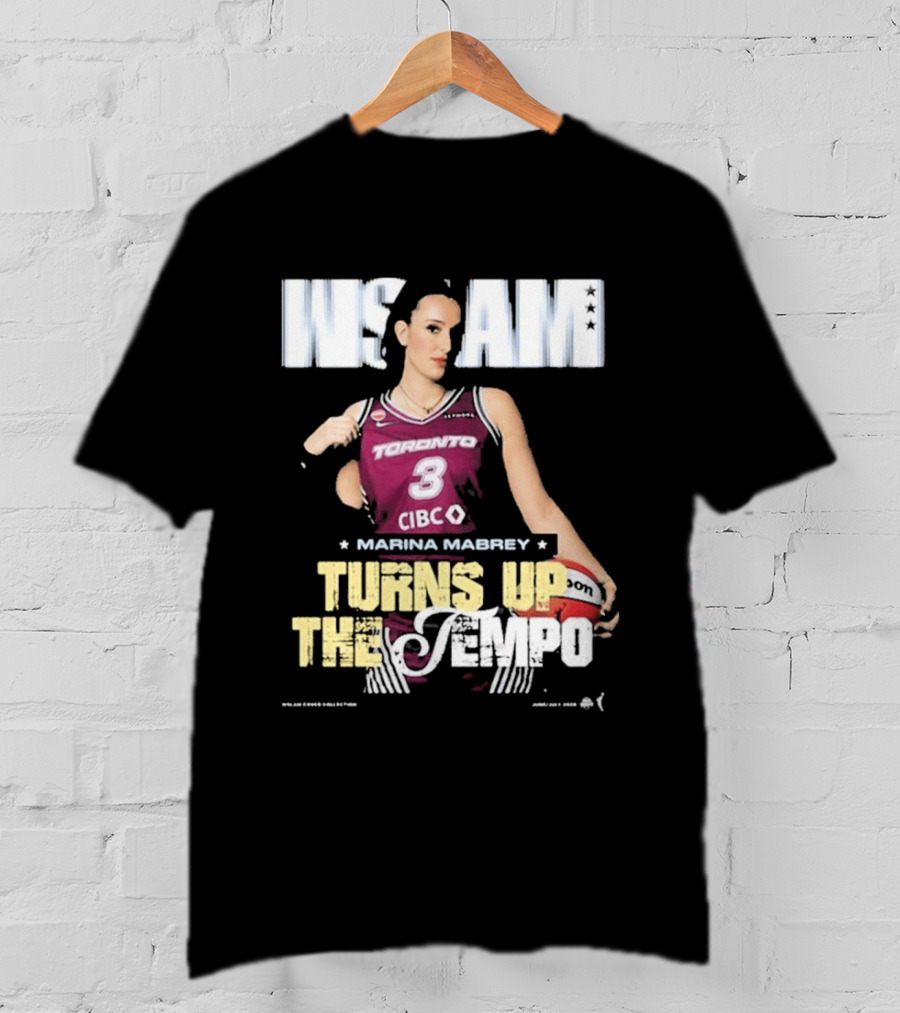 Slam 262 Marina Mabrey Toronto 3 CIBC Turns Up The Tempo T-Shirt