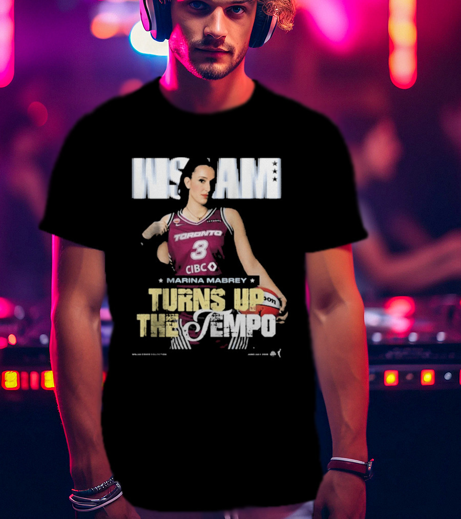 Slam 262 Marina Mabrey Toronto 3 CIBC Turns Up The Tempo T-Shirt