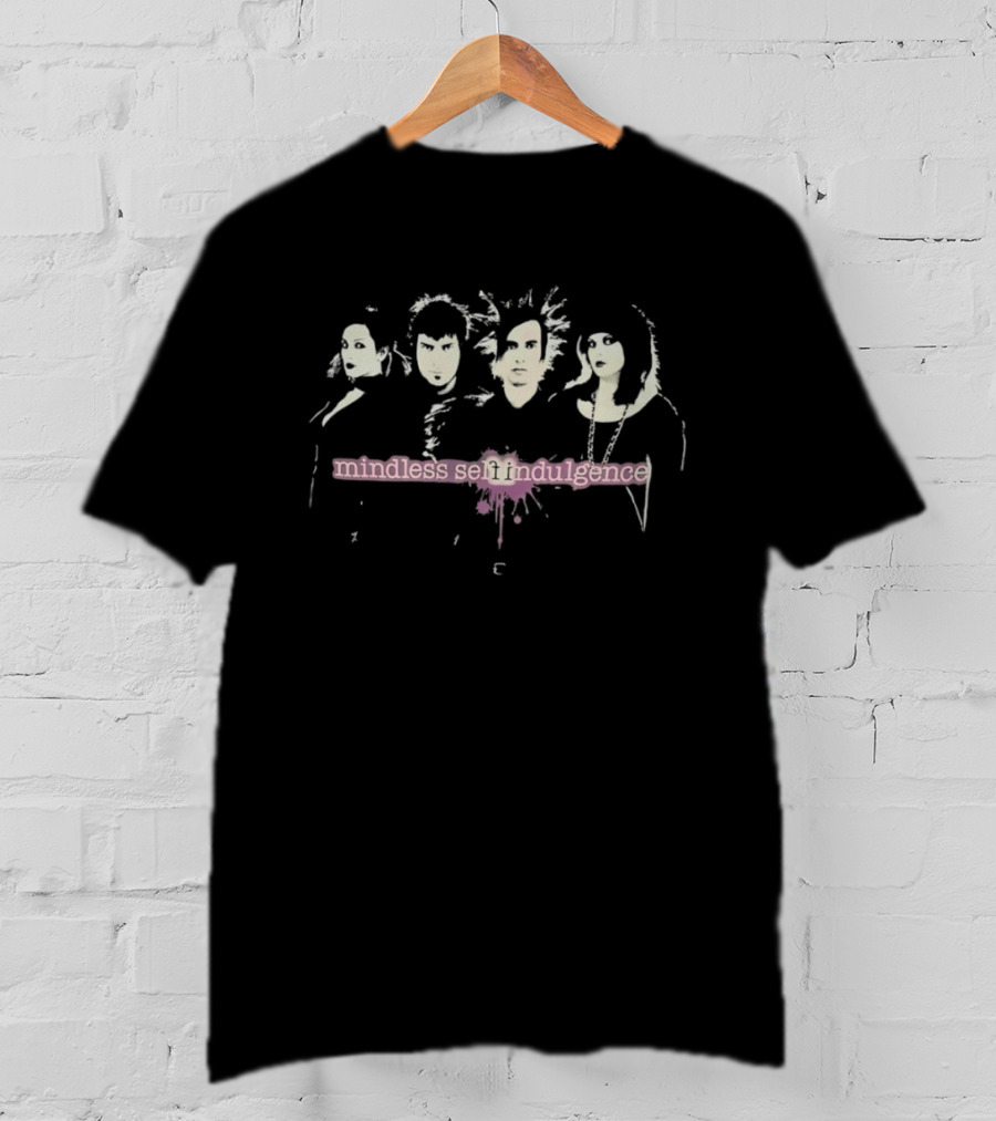 Gildan Mindless Self Indulgence Pink Splatter Band T-Shirt