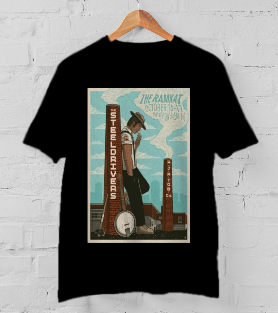 The SteelDrivers Concert The Ramkat Winston Salem October 16 17 2026 T-Shirt