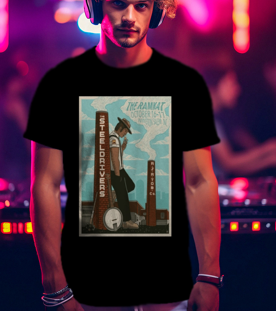 The SteelDrivers Concert The Ramkat Winston Salem October 16 17 2026 T-Shirt