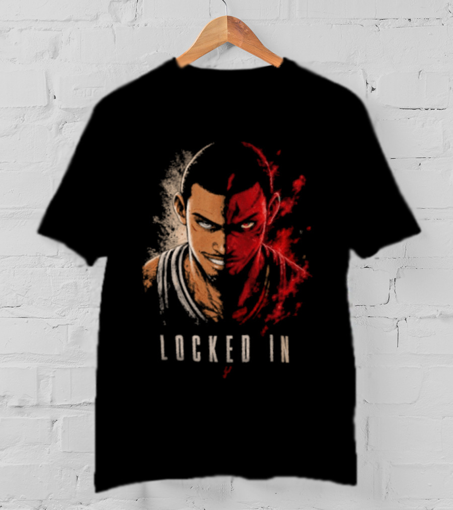 Jujutsu Kaisen San Antonio Spurs Victor Wembanyama Locked T-Shirt