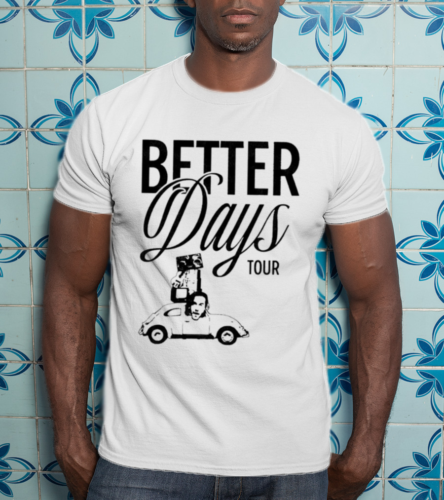 Better Days Tour Vintage Car Graphic Benjamin Ingrosso T-Shirt