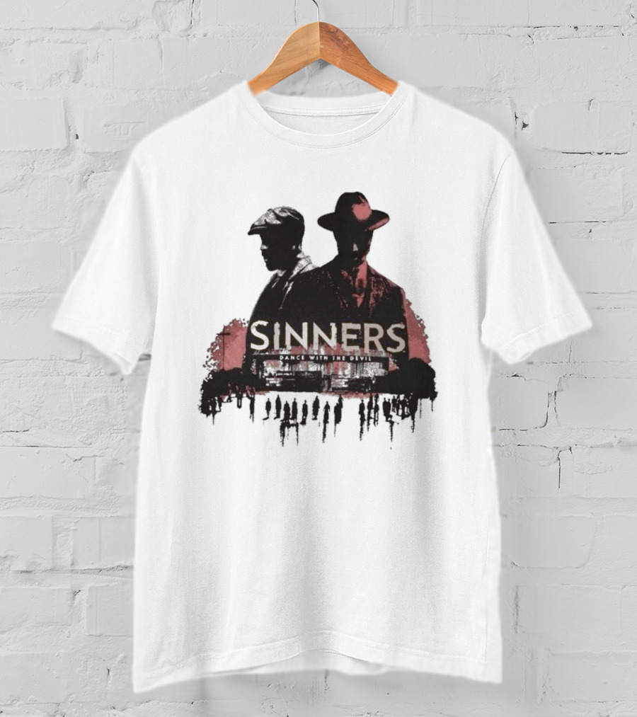 Halloween Horror Nights 2026 Sinners Mysterious Duo In Shadowy Red T-Shirt