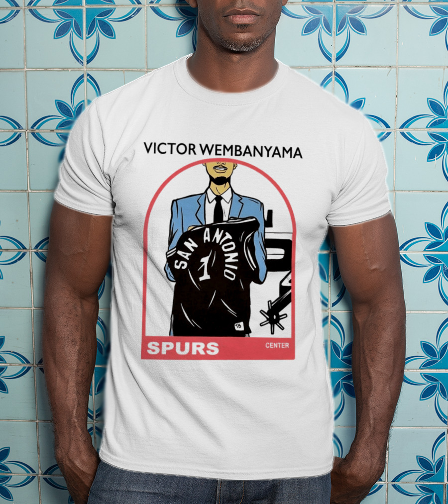 Victor Wembanyama San Antonio Spurs Number 1 T-Shirt