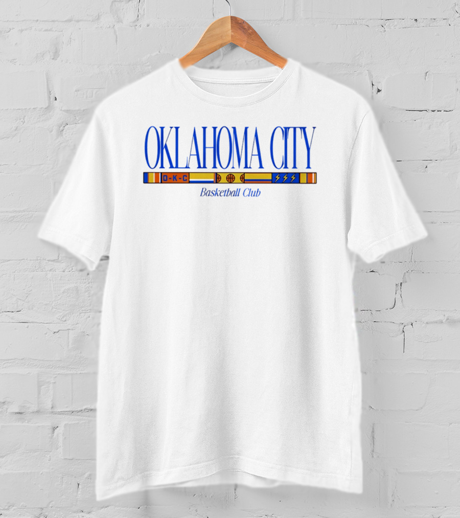 Oklahoma City OKC Basketball Club T-Shirt