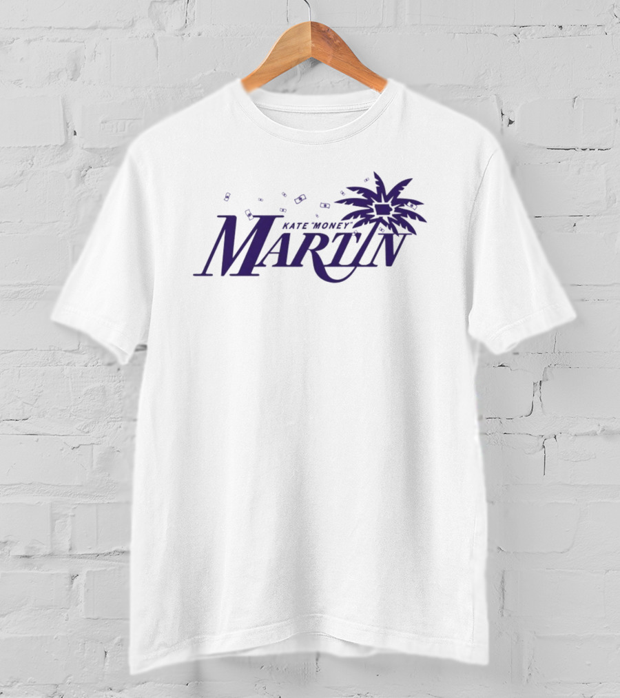 KATE MONEY MARTIN Palm Tree Cash T-Shirt