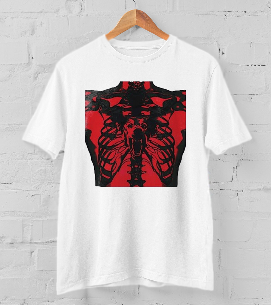 Punfest Told Y'all I Got That Dog In Me Skeleton Dog X Ray T-Shirt