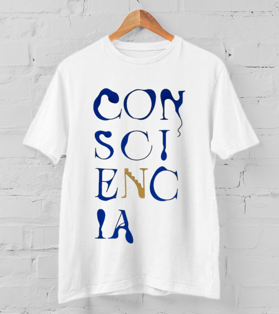 Tomorrowland Consciencia Stairs Dripping Font T-Shirt