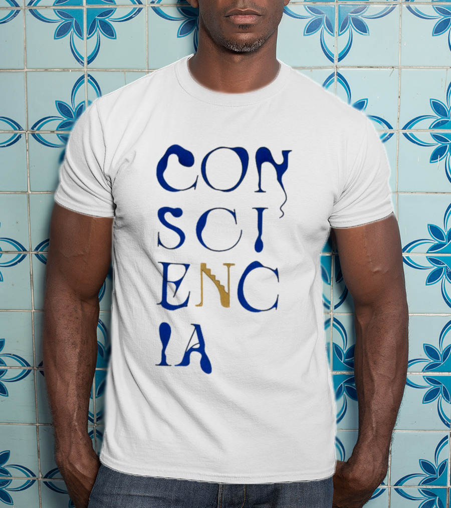 Tomorrowland Consciencia Stairs Dripping Font T-Shirt