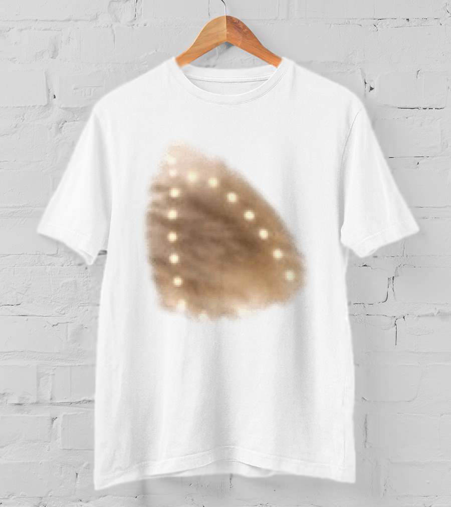 Peep Szczesny Iron Burnt Circle Light Shell T-Shirt