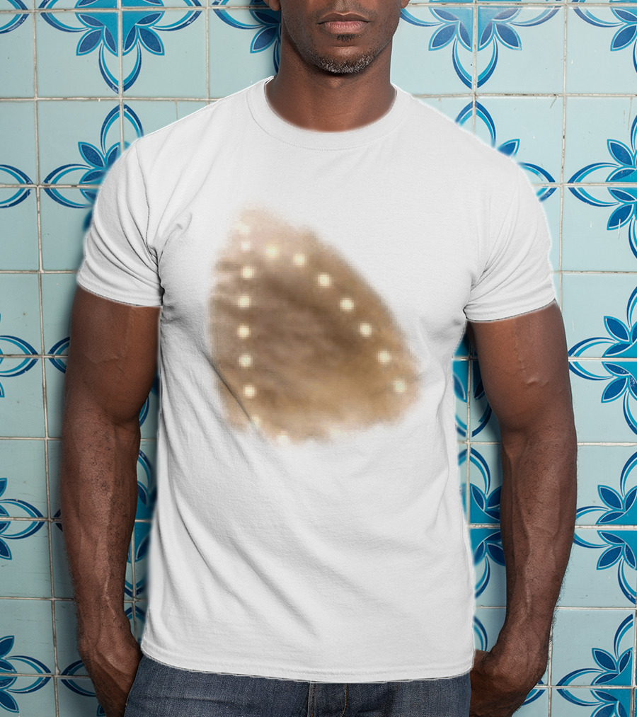 Peep Szczesny Iron Burnt Circle Light Shell T-Shirt