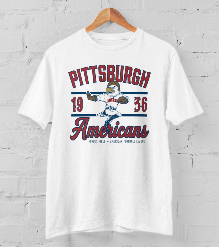 Pittsburgh Americans 1936 Forbes Field American Football League T-Shirt