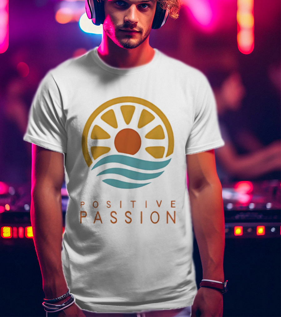 Positive Passion Sunrise Waves T-Shirt