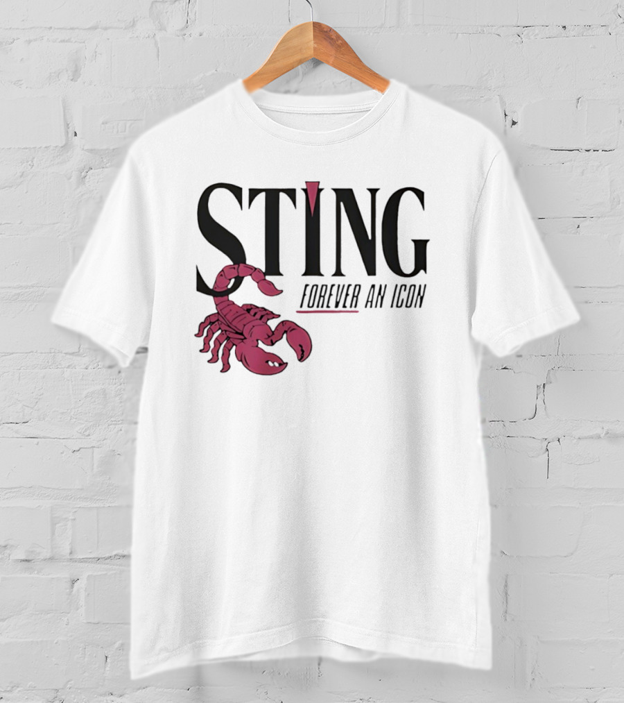STING Forever An Icon Scorpion T-Shirt