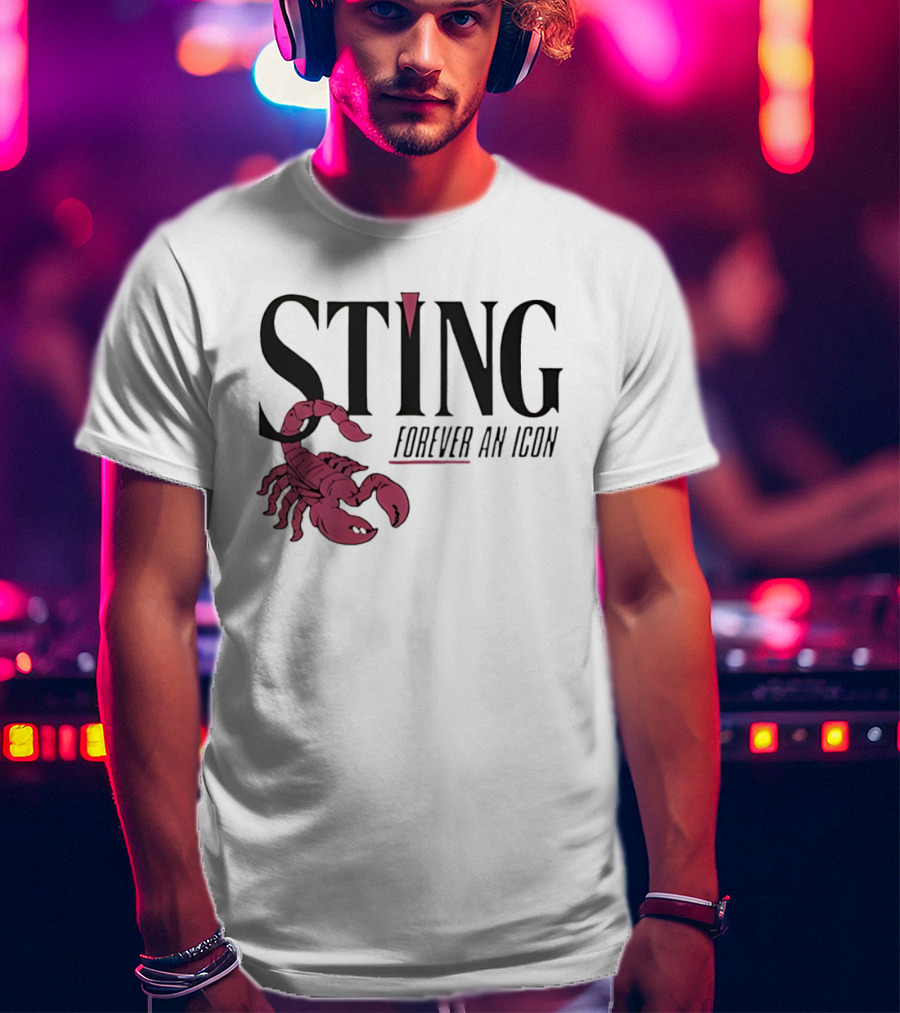 STING Forever An Icon Scorpion T-Shirt