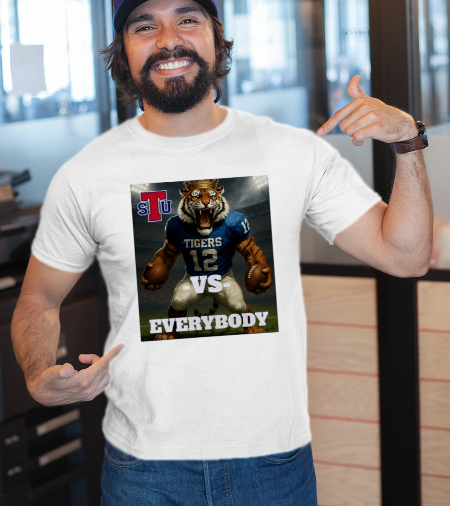 Tennessee State Tigers Football Vs Everybody Fierce Mascot Sports Rivalry T-Shirt