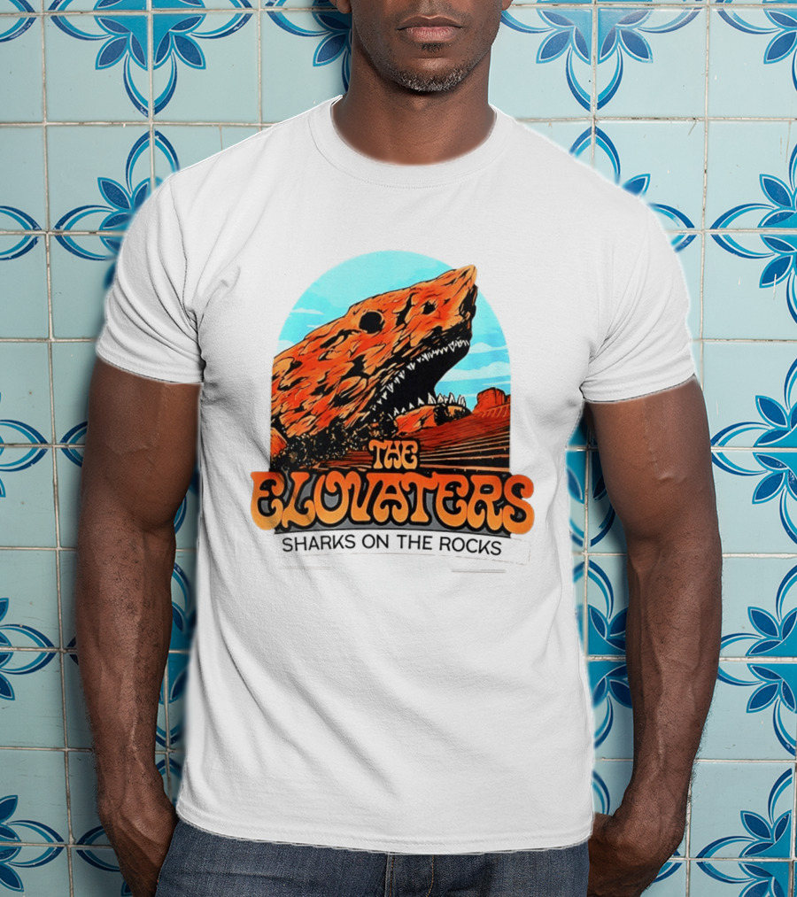 The Elovaters Sharks On The Rocks Red Rocks Amphitheatre Morrison Co May 2026 T-Shirt